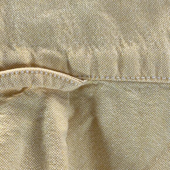 AMERICAN EAGLE OUTFITTERS Men's Yellow Seriously Soft Button-Up Shirt SZ M - Picture 7 of 13